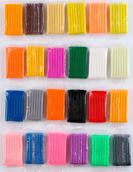 Изображение товара Набор для лепки Школа талантов Полимерная глина / 9491563 (24цв)