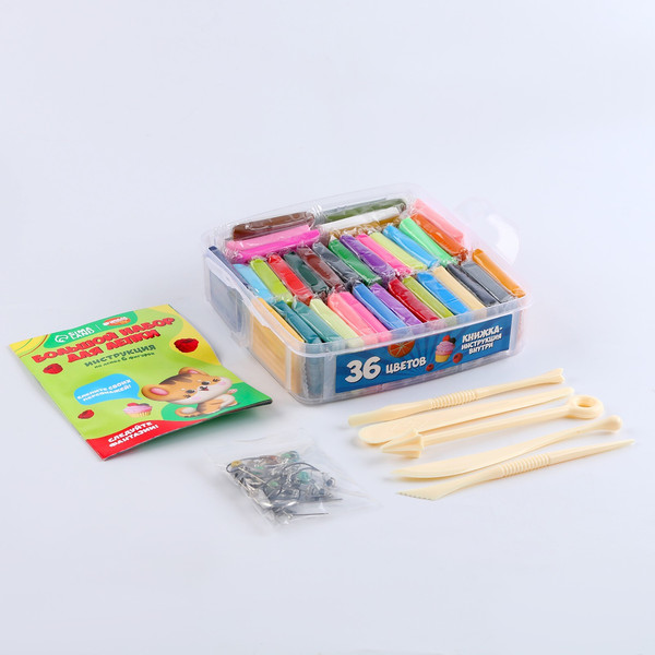 Изображение товара Набор для лепки Школа талантов Полимерная глина / 9491564 (36цв)