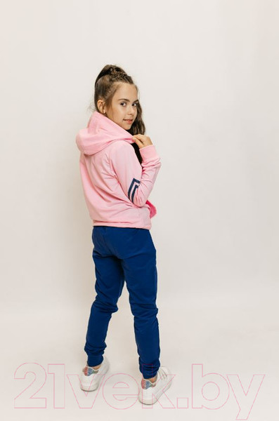 Изображение товара Спортивный костюм детский Isee DF55868 (р-р 38/158-164, розовый/синий)