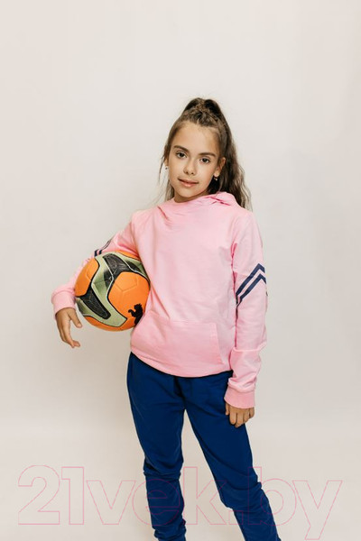 Изображение товара Спортивный костюм детский Isee DF55868 (р-р 40/164-170, розовый/синий)