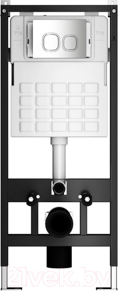 Изображение товара Инсталляция для унитаза Wave A3 / 552521 (с кнопкой смыва)
