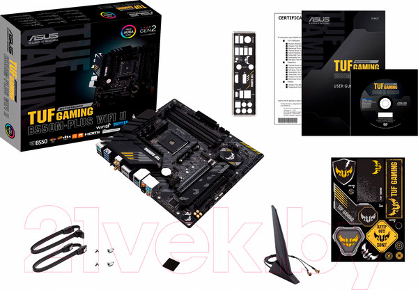Изображение товара Материнская плата Asus TUF Gaming B550M-Plus Wi-Fi II