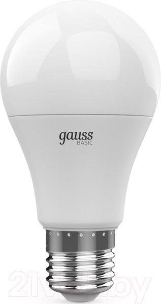 Изображение товара Лампа Gauss Basic E27 15W 3000K / 10202152