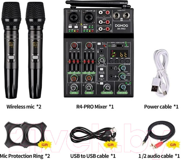 Изображение товара Микшерный пульт DGNOG R4 Pro