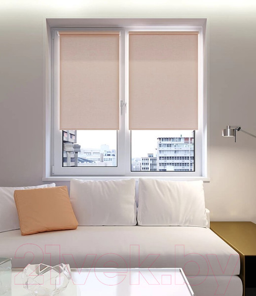 Изображение товара Рулонная штора LEGRAND Декор 160x175 / 58092250 (персик)