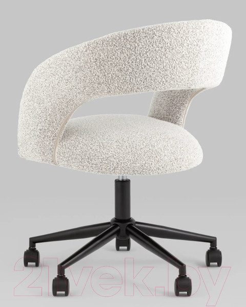 Изображение товара Кресло офисное Stool Group Mia / DR-1234-OF UF-995-02 (светло-серый)