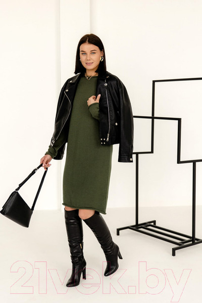 Изображение товара Платье Romgil РВ0002-ШЕ5 (р.170-100-106, оливковый)