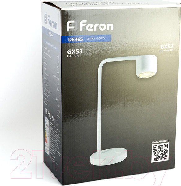 Изображение товара Настольная лампа Feron DE365 / 48405