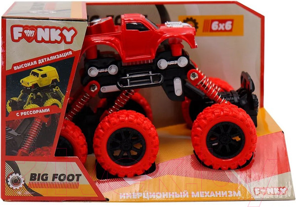 Изображение товара Автомобиль игрушечный Funky Toys Внедорожник / FT97938 (красный)