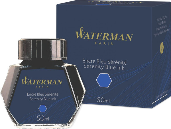 Изображение товара Чернила для перьевой ручки Waterman S0110720 (50мл, синий)