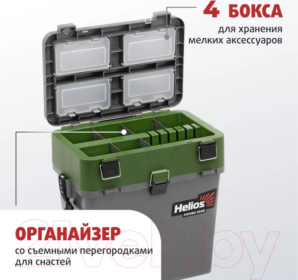 Изображение товара Ящик рыболовный Helios HS-IB-19-GH
