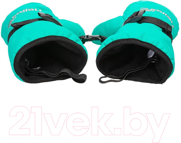 Изображение товара Варежки для охоты и рыбалки Helios Zabava Aqua (зеленый/черный)