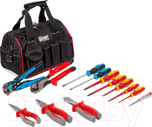 Изображение товара Универсальный набор инструментов КВТ Эксплуатационщик НИЭ-07 / 87135