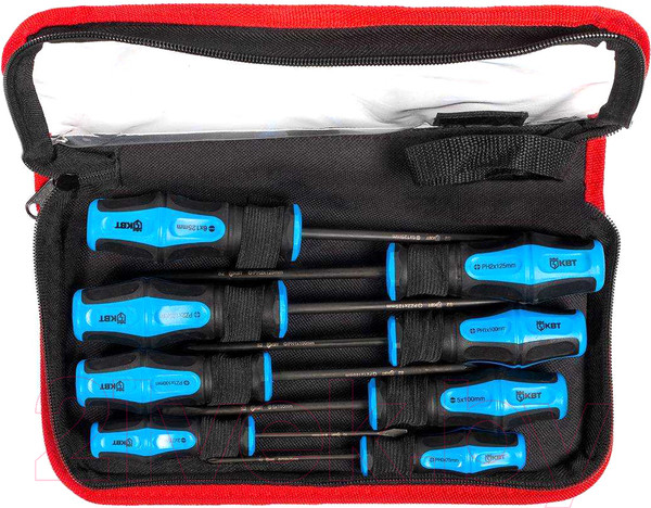 Изображение товара Набор отверток КВТ Мастер НО-08-S / 87106