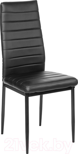 Изображение товара Стул Mio Tesoro Джия DC-060KD (черный/черный)