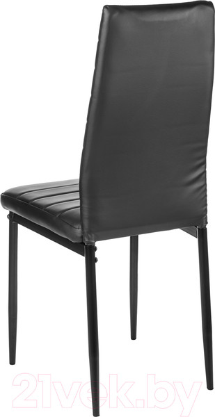 Изображение товара Стул Mio Tesoro Джия DC-060KD (черный/черный)