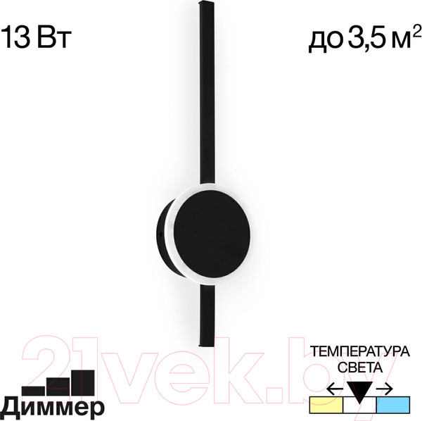 Изображение товара Бра Citilux Стиг CL203301 (черный)