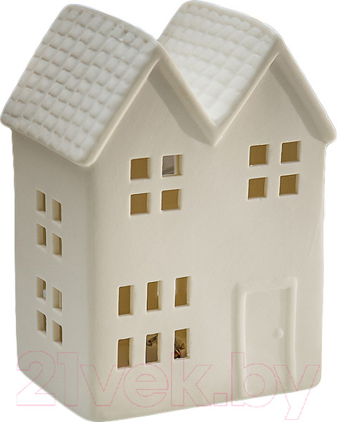 Изображение товара Световая фигурка Лючия Фарфоровый домик 11 / 185-11 (белый)