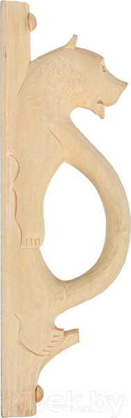 Изображение товара Ручка для банной двери Банные Штучки Белый медведь / 32183