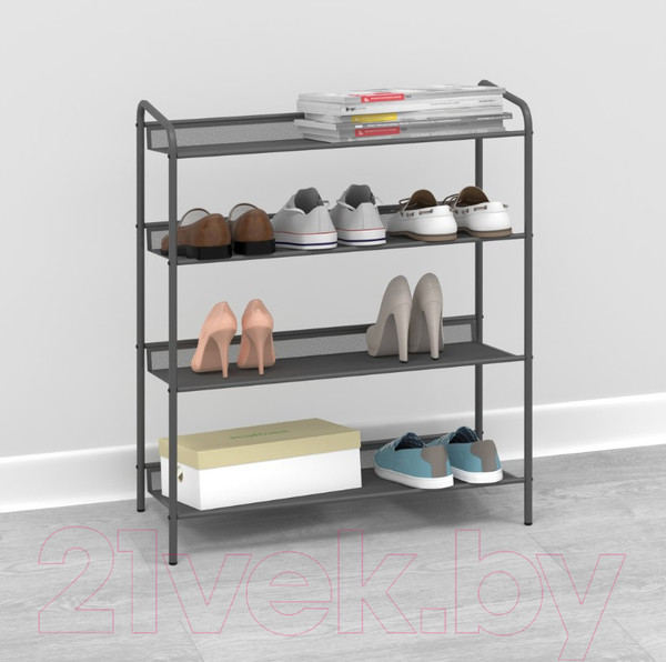 Изображение товара Полка для обуви ЗМИ Женева 24 / ПДО Ж24 (графит)