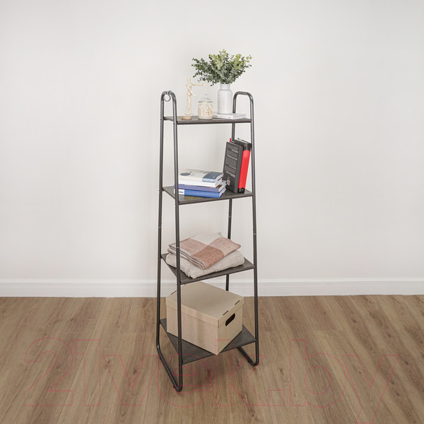 Изображение товара Стеллаж ЗМИ Скандинавия 14 / СТСП14 (графит)