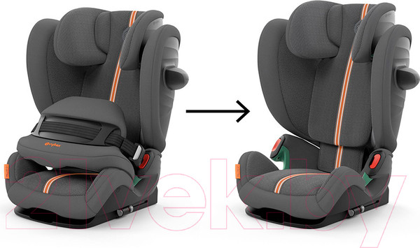 Изображение товара Автокресло Cybex Pallas G i-Size Plus (Lava Grey)