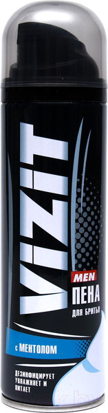 Изображение товара Пена для бритья VIZIT С ментолом (225мл)