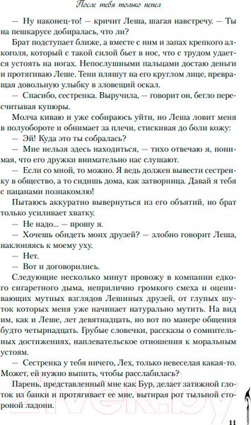 Изображение товара Книга Like Book После тебя только пепел / 9785041909673 (Хилл А.)