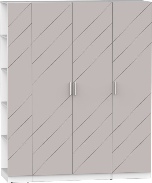 Изображение товара Шкаф Интермебель Марсель-24 / МР 01-24-MN (луна софт)