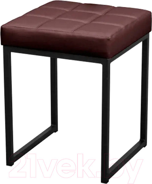 Изображение товара Табурет СоюзРегионПоставка Лофт-К / СРП-904 (муар черный/texas 05 коричневый)