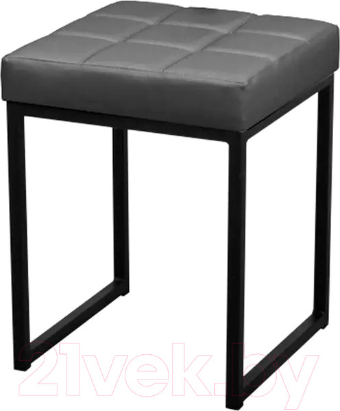 Изображение товара Табурет СоюзРегионПоставка Лофт-К / СРП-904 (муар черный/экотекс 3022)