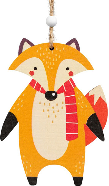 Изображение товара Елочная игрушка Erich Krause Decor. Лиса на прогулке / 58796