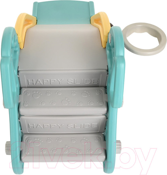 Изображение товара Горка-комплекс Pituso Мопсик с баскетбольным кольцом / FE-HT-XG0-green