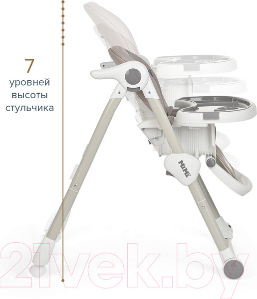 Изображение товара Стульчик для кормления Pituso Mimi / HC502-Dino (бежевый)
