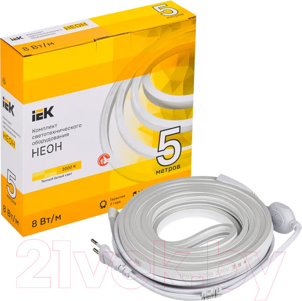 Изображение товара Гибкий неон IEK LSR5-1-120-65-2-05-S0