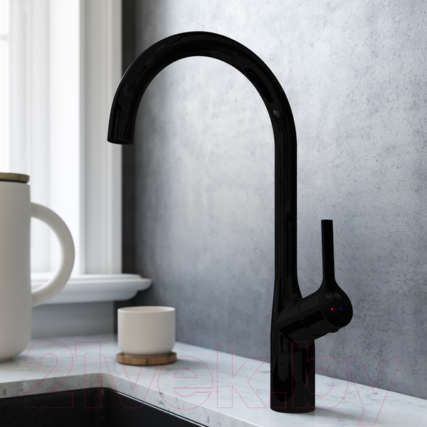 Изображение товара Смеситель AM.PM Spike F9S07022 (черный)