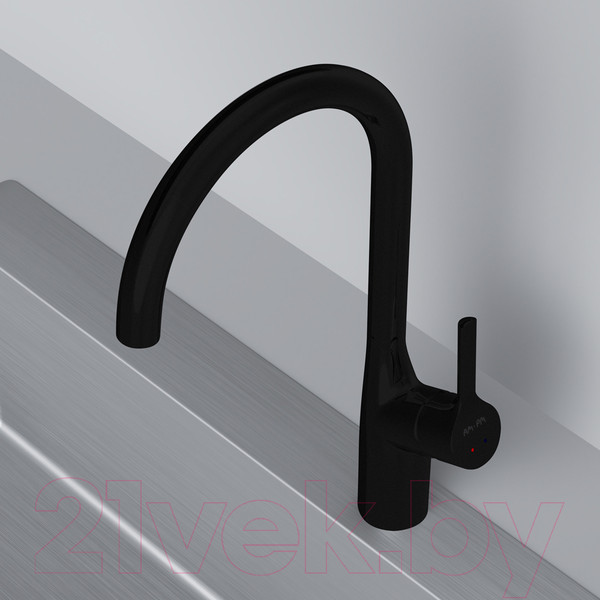 Изображение товара Смеситель AM.PM Spike F9S07022 (черный)