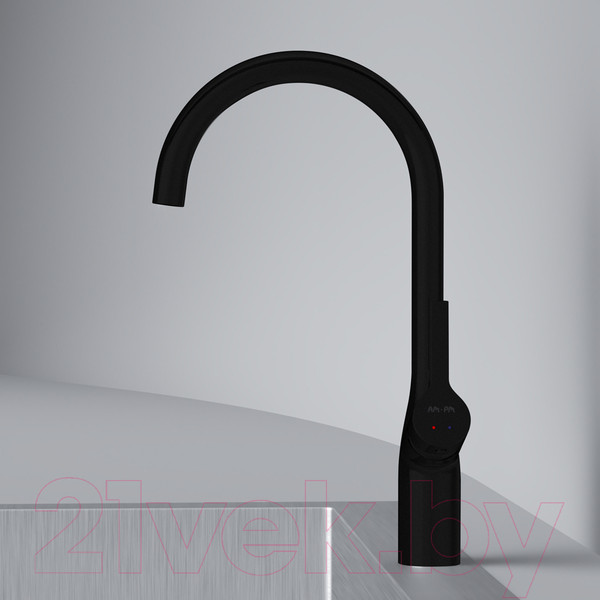 Изображение товара Смеситель AM.PM Spike F9S07022 (черный)