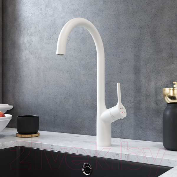 Изображение товара Смеситель AM.PM Spike F9S07033 (белый)