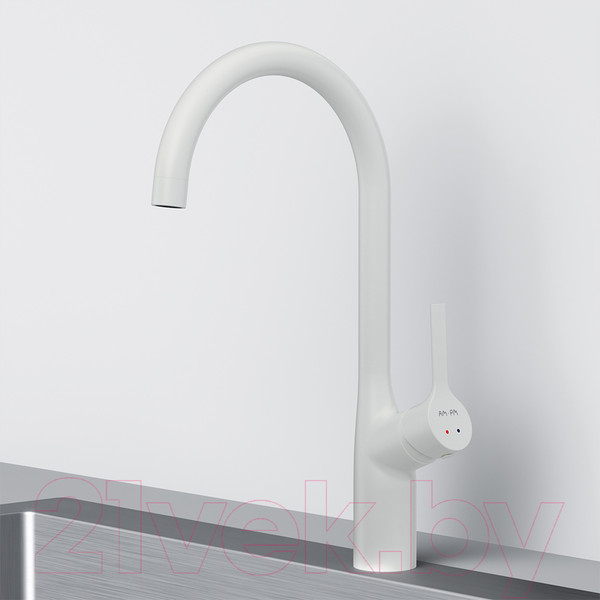 Изображение товара Смеситель AM.PM Spike F9S07033 (белый)