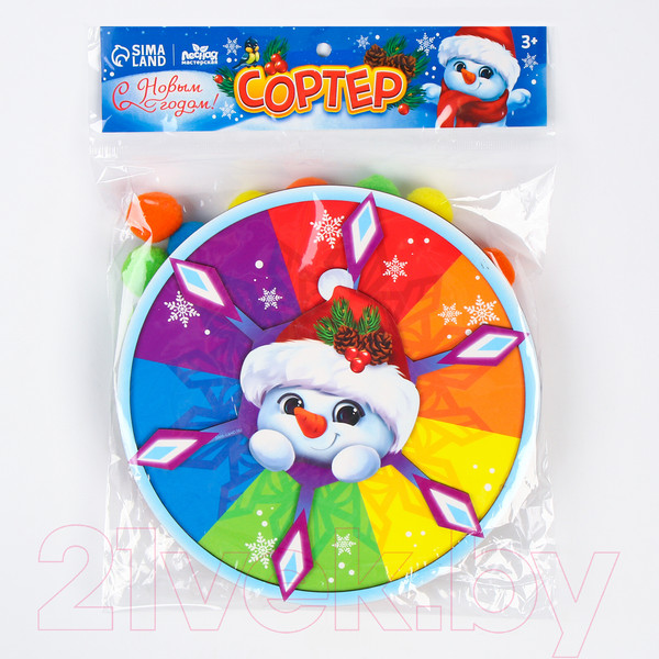 Изображение товара Сортер Лесная мастерская Снеговик / 9783964