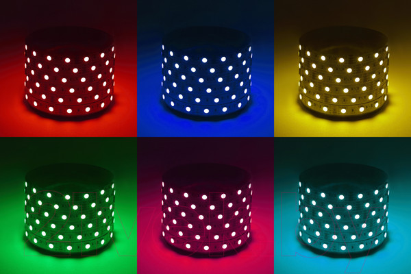 Изображение товара Светодиодная лента ЭРА LS5050 14.4-60-12-RGB-IP20-1 year-50m / Б0059928