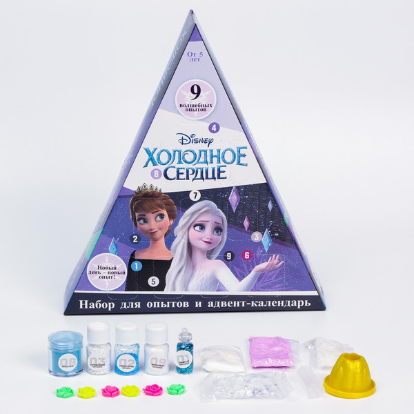 Изображение товара Набор для опытов Disney Адвент-календарь. Химические опыты. Холодное сердце / 6915164