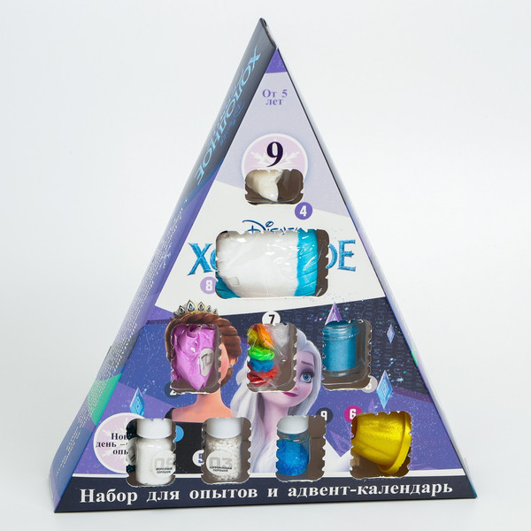Изображение товара Набор для опытов Disney Адвент-календарь. Химические опыты. Холодное сердце / 6915164