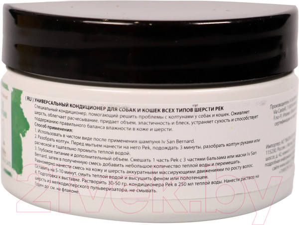Изображение товара Кондиционер для животных Iv San Bernard Traditional Line Pek для распутывания колтунов / NPEK100 (100мл)