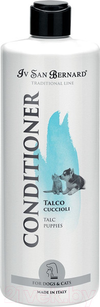 Изображение товара Кондиционер для животных Iv San Bernard Traditional Line Talc для щенков и котят / BALTALC100 (100мл)