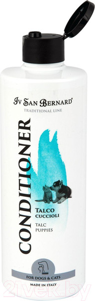 Изображение товара Кондиционер для животных Iv San Bernard Traditional Line Talc для щенков и котят / BALTALC100 (100мл)