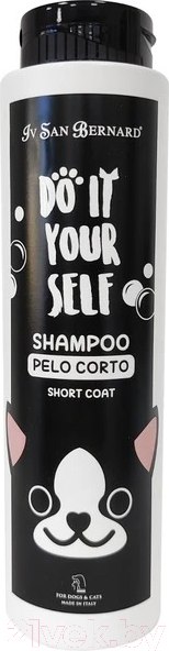 Изображение товара Шампунь для животных Iv San Bernard Do It Yourself для короткой шерсти / DSHACO300 (300мл)