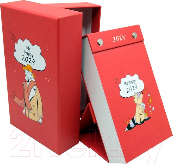 Изображение товара Календарь настольный Попурри My Happy 2024 / 4810764007001