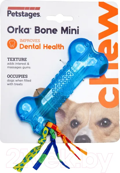 Изображение товара Игрушка для собак Petstages Mini Орка Косточка / 221REX